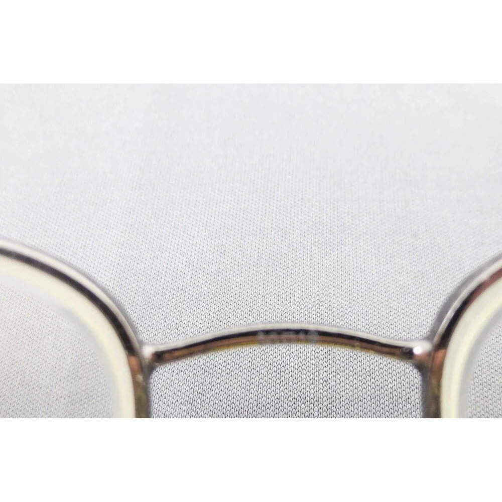 Eye Q SW305 Pewter Oval Metal Eyeglasses Frames 50-18-135 Silver Black